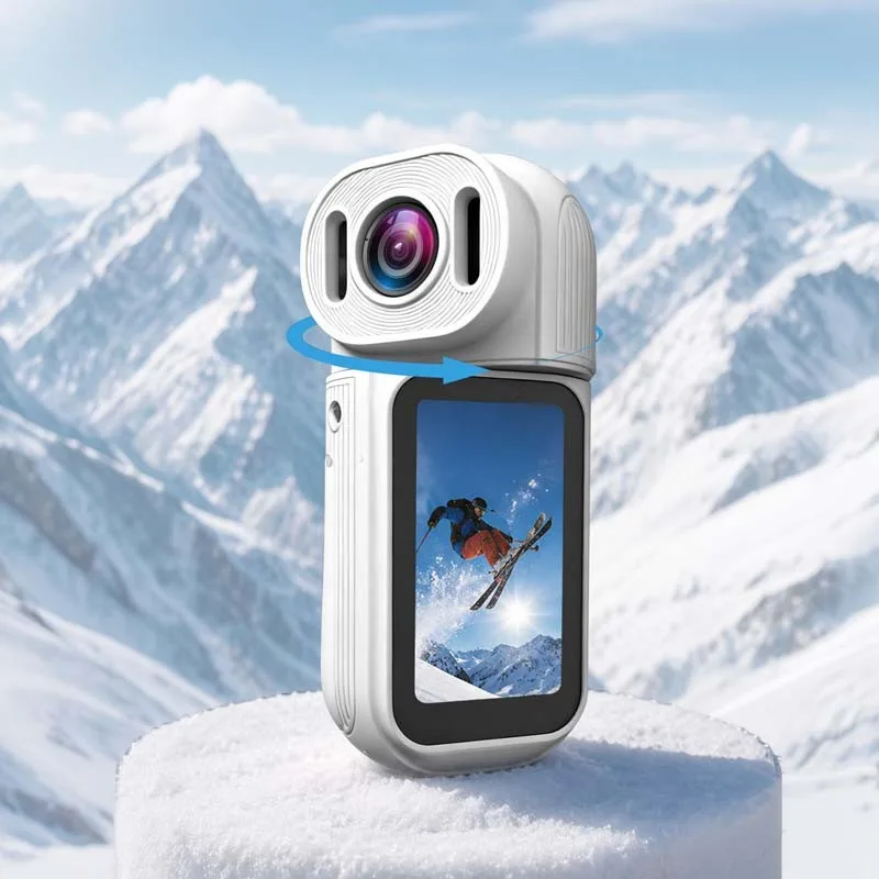 Vortex - VX CAM - Mini action caméra connectée - 2,7K - Rotation 180° - IPX6 - Portable body camera - miniature 6 - Zenkaa