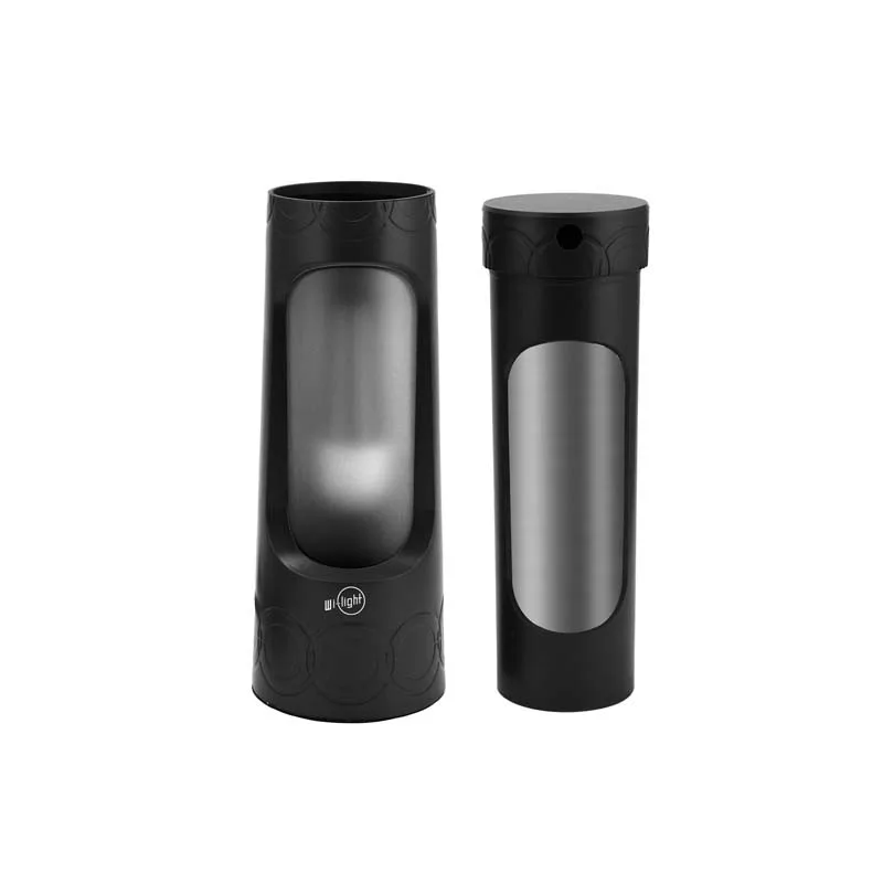 Neyrot - NEYROT_BLACK - Lampe Shabbat noire - Ampoule E27 incluse - Cache pivotant - 9W - miniature 2 - Zenkaa