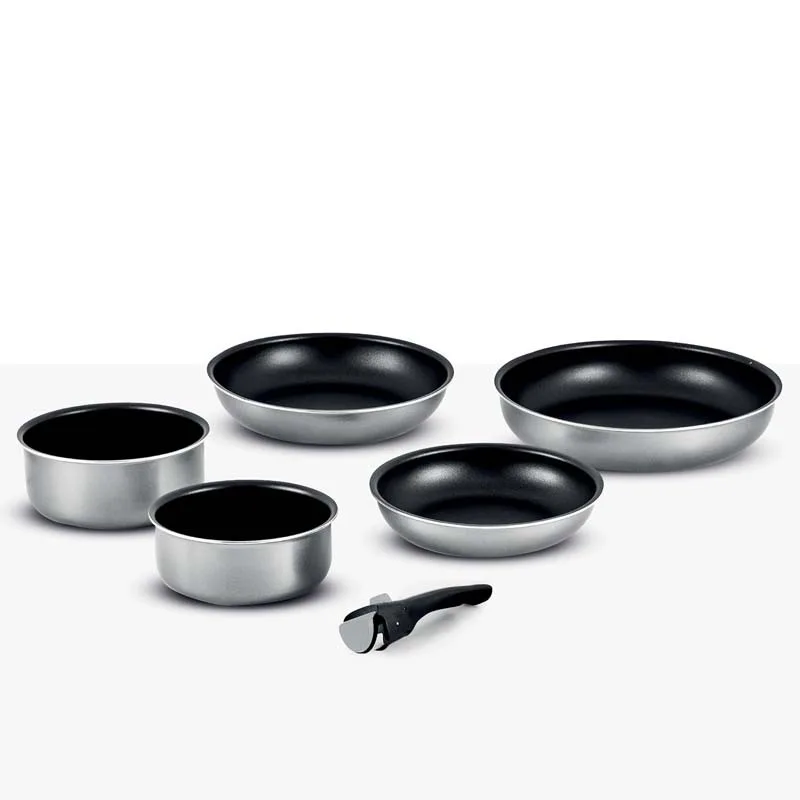Batterie de cuisine 6pcs aluminium anti adhésif TFI FEEL6G Durand Dupont - miniature 5 - Zenkaa