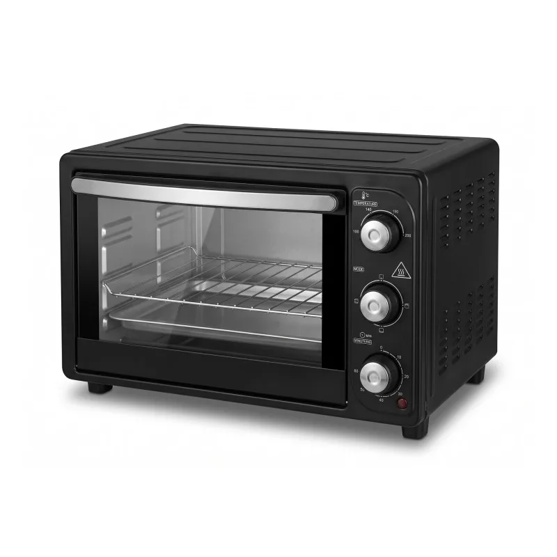 King D'Home - Noir - Mini-four 30 L - Convection naturelle - Thermostat 100 à 230 °C - 1500 W - miniature 6 - Zenkaa