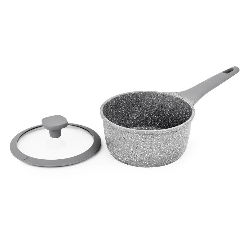 Casserole aluminium anti adhésif 18cm TFI ZOE Durand Dupont - miniature 3 - Zenkaa
