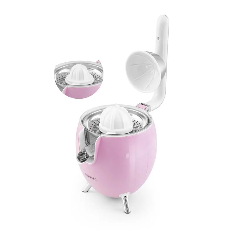 Presse agrumes double cônes avec filtre en acier PRESSPOD rose Kitchencook - Reconditionné - miniature 6 - Zenkaa