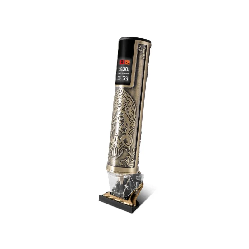 Tondeuse sans fil avec écran LED Lion Gold Becker - miniature 6 - Zenkaa