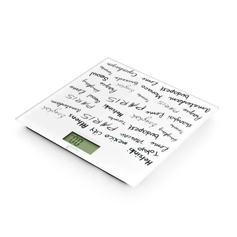 Pèse personne extra slim HWS50 blanc Harper - miniature 6 - Zenkaa
