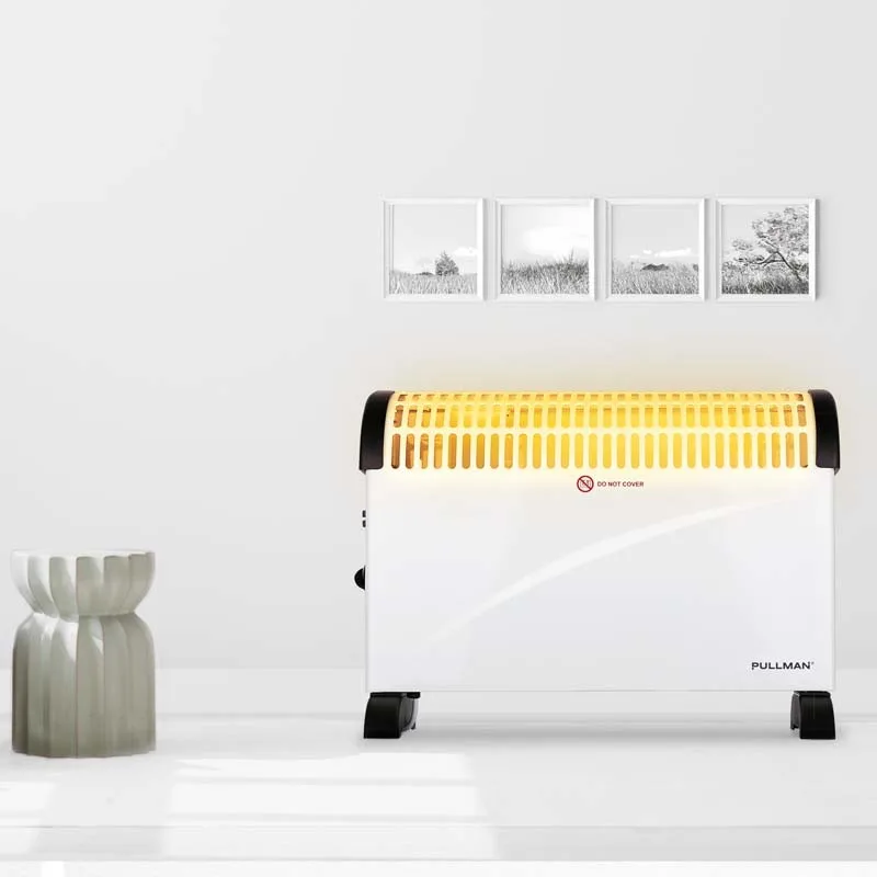 Pullman - H200_WHITE - Convecteur mobile réglable - 2000W - Thermostat ajustable - miniature 5 - Zenkaa