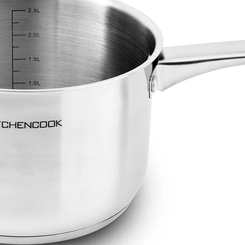 Casserole inox anti adhésif 18cm TFI INITIAL Kitchencook - miniature 4 - Zenkaa