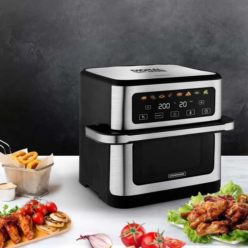 FRITEUSE À AIR 10L 1 bac AIRMED10 HX KITCHENCOOK - miniature 6 - Zenkaa
