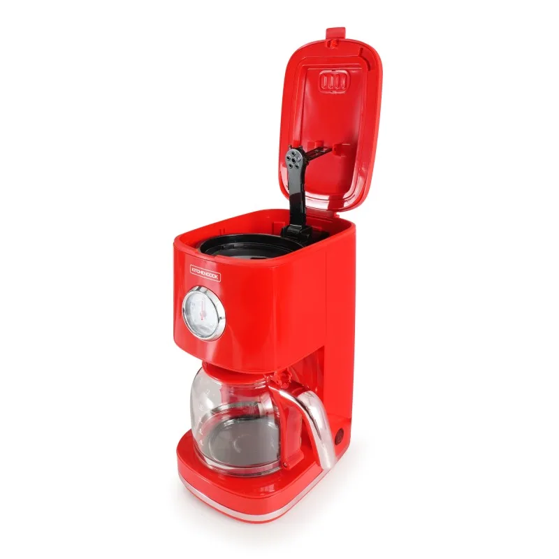 Kitchencook - Cafetière filtre rétro 1,5L - Filtre réutilisable nylon - Arrêt automatique - Maintien au chaud - miniature 5 - Zenkaa