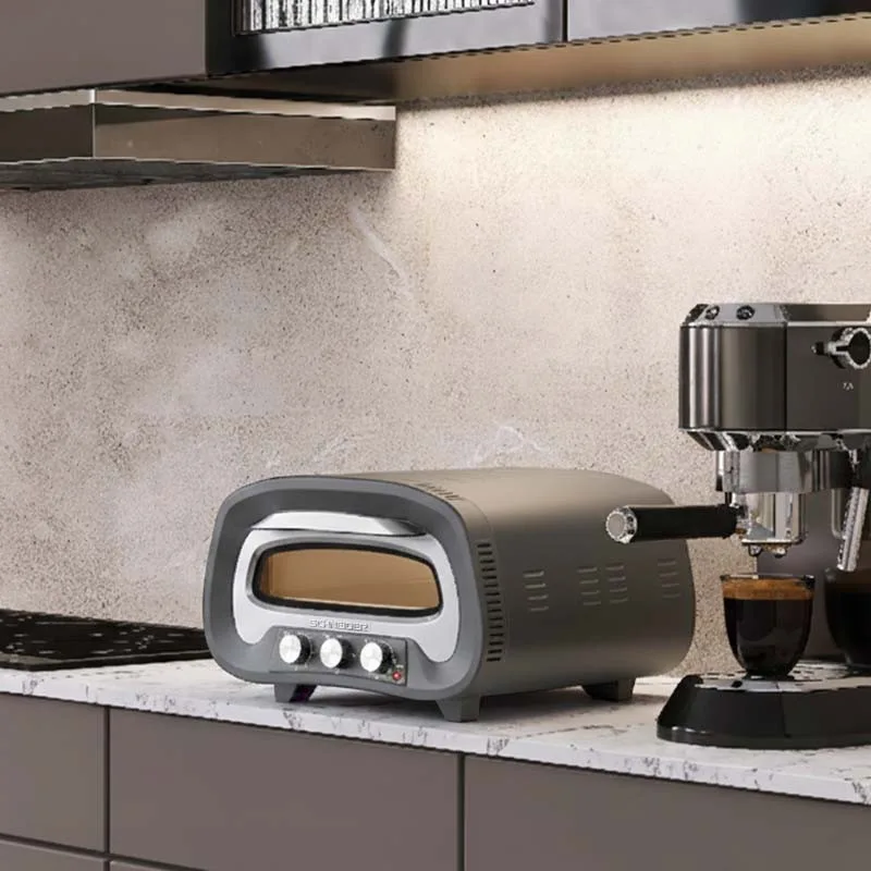 Schneider - PIERRE DE FEU SERIE Z GREY - Gris - Four à pizza - 2200 W - 430 °C - miniature 3 - Zenkaa