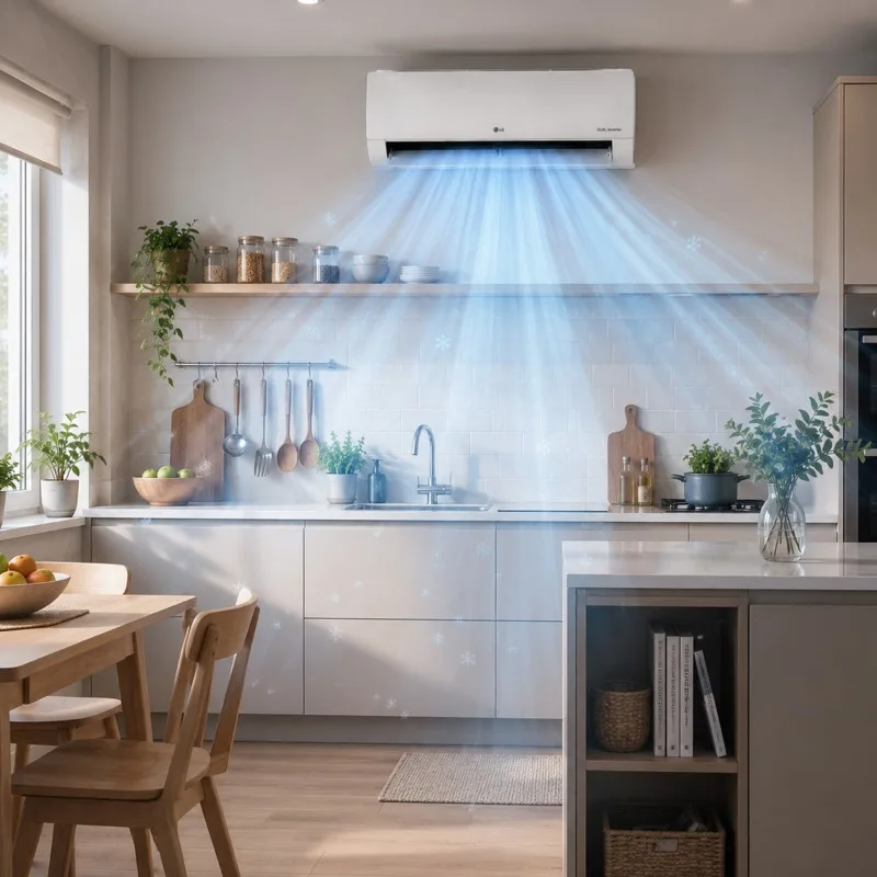 Climatiseur Multi Split LG Réversible – 9000 + 9000 + 12000 BTU – A++ – WIFI - Inverter LG - miniature 3 - Zenkaa