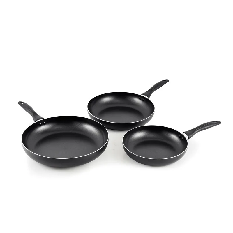 SET 3 POÊLES 24CM,28CM,32CM ALUMINIUM TFSI KYANITE 242832P DE KITCHENCOOK - Zenkaa