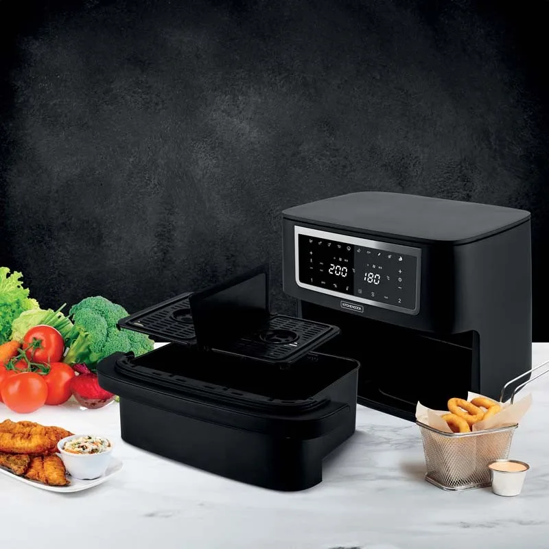 KitchenCook - AIRMED_W - Friteuse sans huile 10L - 10 programmes - miniature 2 - Zenkaa