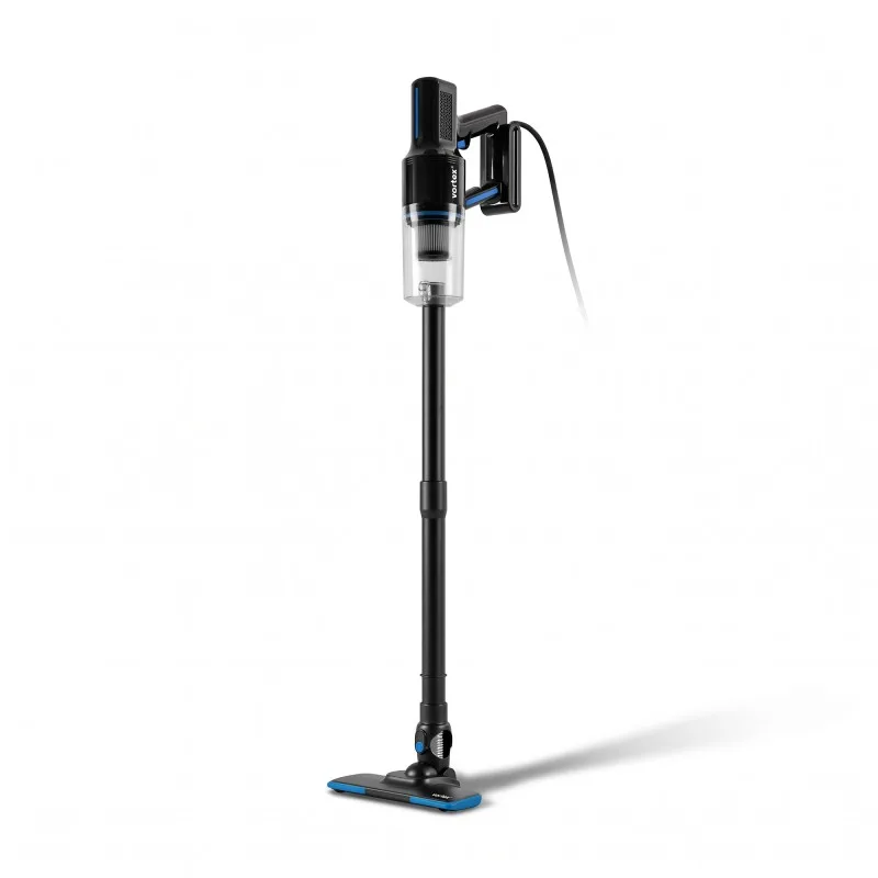 Vortex - Aspirateur balai 2en1 filaire - 400W - Filtre Hepa - Poignée ergonomique - Cordon 5m - Noir - miniature 9 - Zenkaa