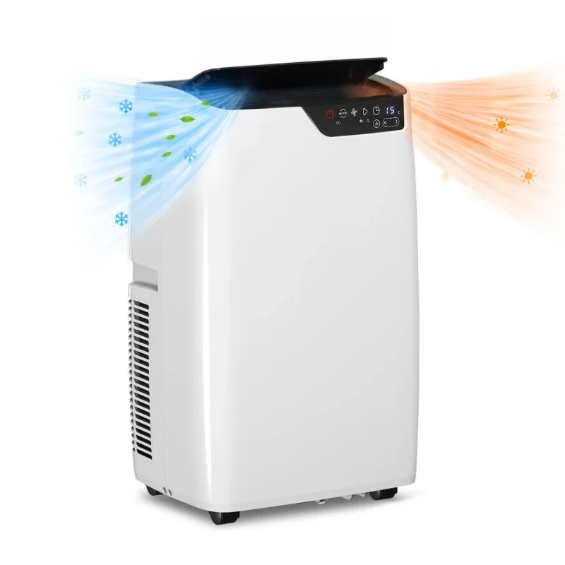 Climatiseur Mobile - Blanc - 14000 BTU - Réversible Chaud/Froid - Silencieux - miniature 5 - Zenkaa