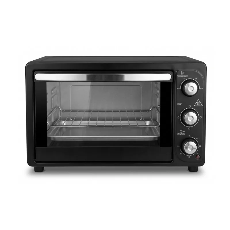 King D'Home - Noir - Mini-four 30 L - Convection naturelle - Thermostat 100 à 230 °C - 1500 W - miniature 5 - Zenkaa