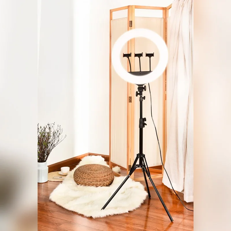 Selfie sur trépied professionnel avec 3 supports téléphone RL18 Wi light - miniature 8 - Zenkaa
