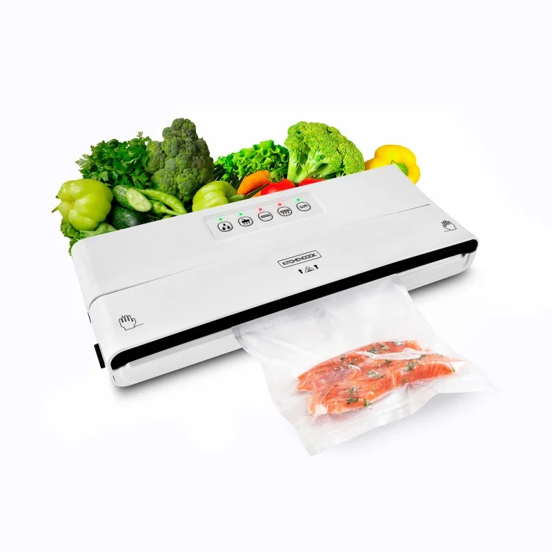 Kitchencook - AIRPROTECT300 - Blanc - Machine sous vide 5 modes - Coupe-rouleau - 125 W - miniature 4 - Zenkaa