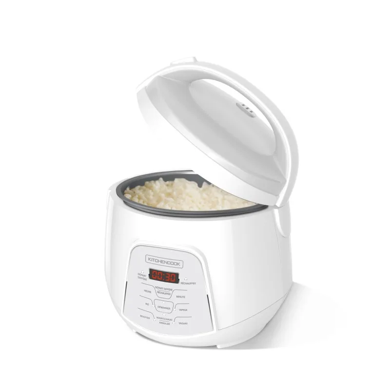 Kitchencook - Multicuiseur KYOTO_WHITE - 400 W 2,2 L - Panier vapeur et verre doseur - miniature 4 - Zenkaa