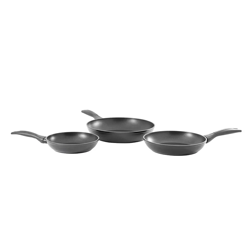 Set 3 poêles aluminium forgé anti adhésif TFI LAETI Durand Dupont - miniature 7 - Zenkaa
