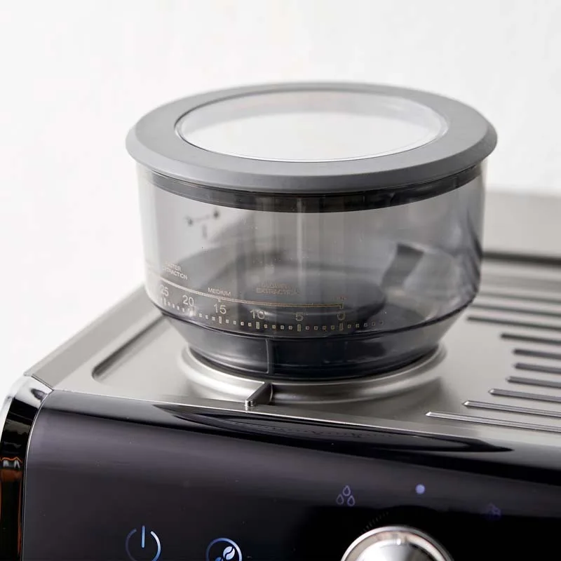 Kitchencook - HOME BISTRO - Inox - Expresso broyeur 15 bars - Buse vapeur - 1550 W - miniature 10 - Zenkaa