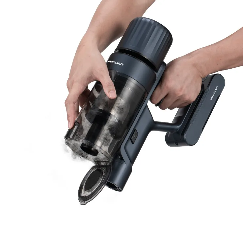 Schneider - SCH V20 - Noir - Aspirateur balai sans fil LED - 140W - Filtration HEPA - miniature 7 - Zenkaa