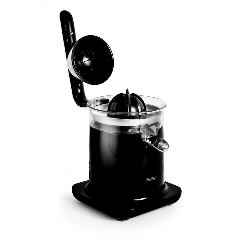 Presse agrumes double cônes et filtre en acier PRESSJUICE noir Kitchencook - Zenkaa