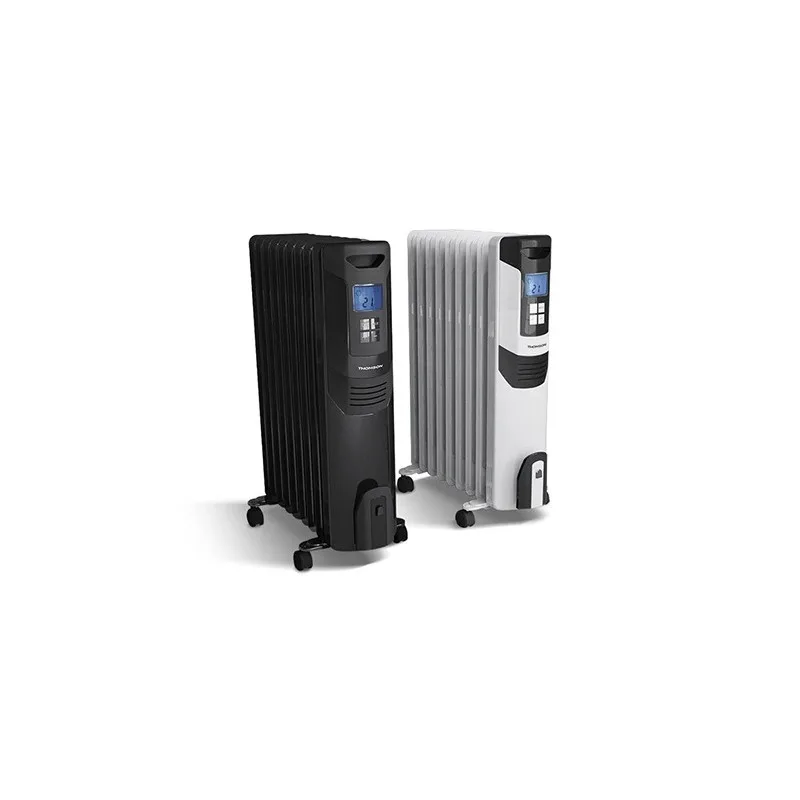 Thomson - THBDH07DPB - Blanc - Radiateur bain d’huile - 1500W - 2 puissances - Thermostat électronique - Écran LCD - miniature 4 - Zenkaa