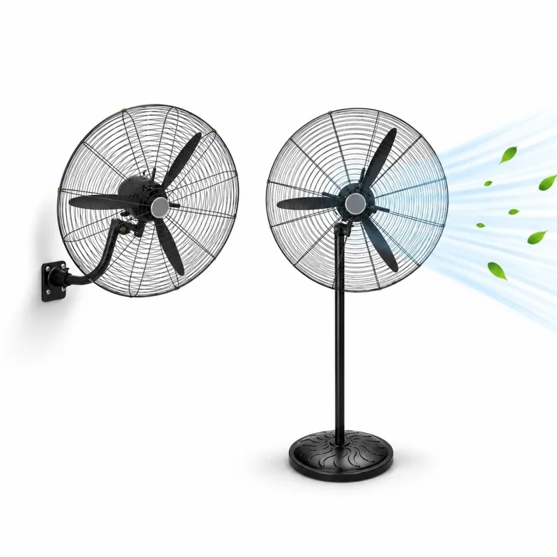Ventilateur Industriel 2-en-1 (Pied & Mural) – 130W - Zenkaa