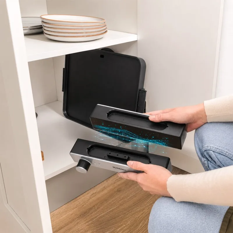 Schneider - SCPL1800MAG - Plancha électrique - 1800 W - Plaque amovible - 1200 cm² - miniature 9 - Zenkaa
