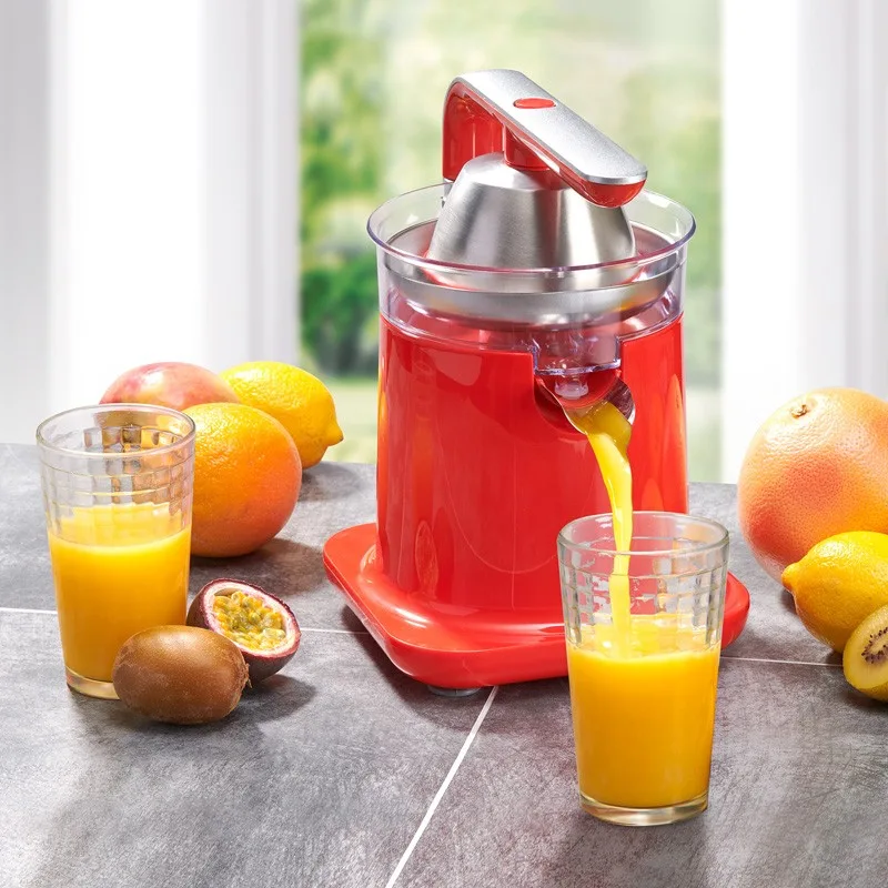 Presse agrumes double cônes et filtre en acier PRESSJUICE rouge Kitchencook - miniature 3 - Zenkaa