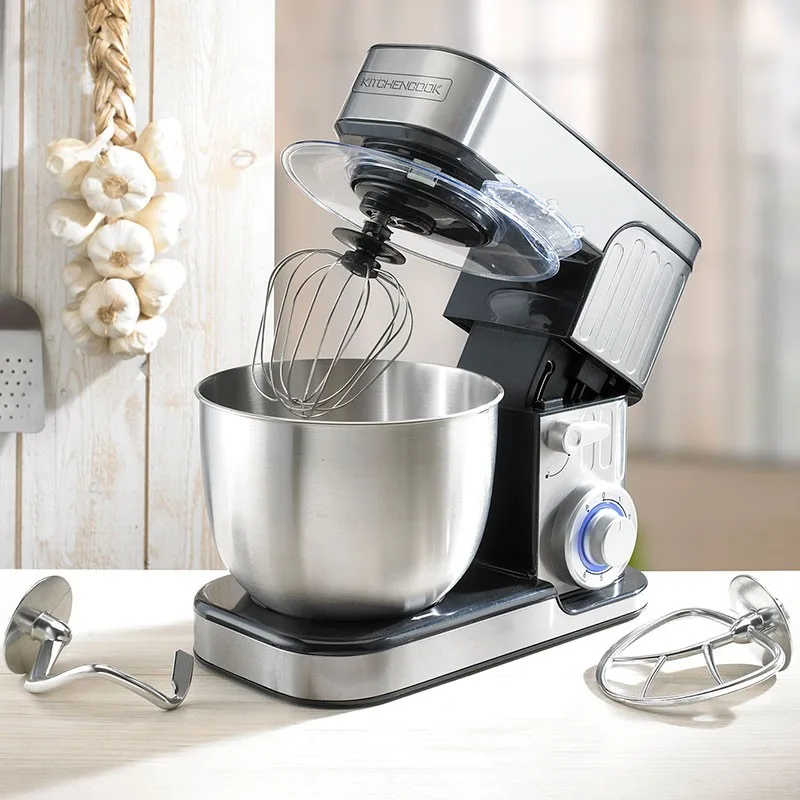 Robot pétrin inox avec mouvement planétaire ANTARA Kitchencook gris - miniature 2 - Zenkaa