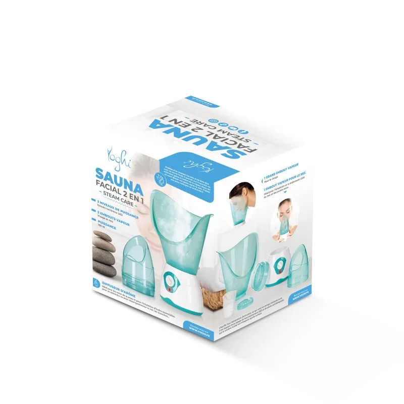 Yoghi - Sauna facial 2en1 diffuseur d'arômes STEAM CARE - YOGHI - miniature 5 - Zenkaa