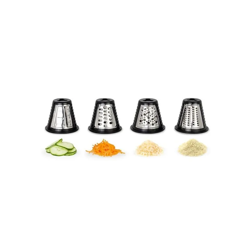 Schneider - SCFP34200X - Inox - Râpe électrique - 200 W - 4 cônes - miniature 3 - Zenkaa