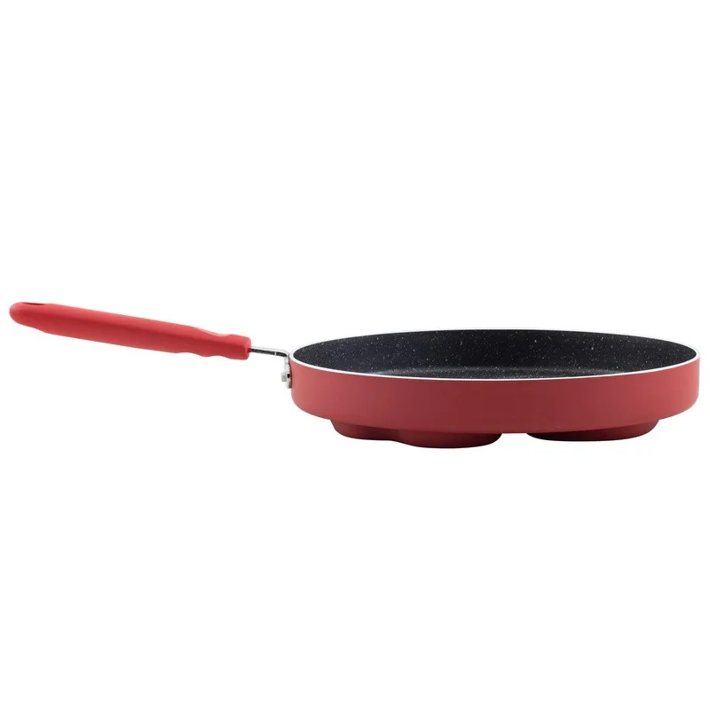 POÊLE 26CM MULTIFORMES CŒURS ET RONDS MODÈLE PCCH26TFSI KITCHENCOOK - Zenkaa
