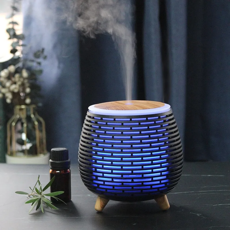 Diffuseur d'arôme, humidificateur et lampe Ultrasonique AROMI noir Yoghi - miniature 3 - Zenkaa