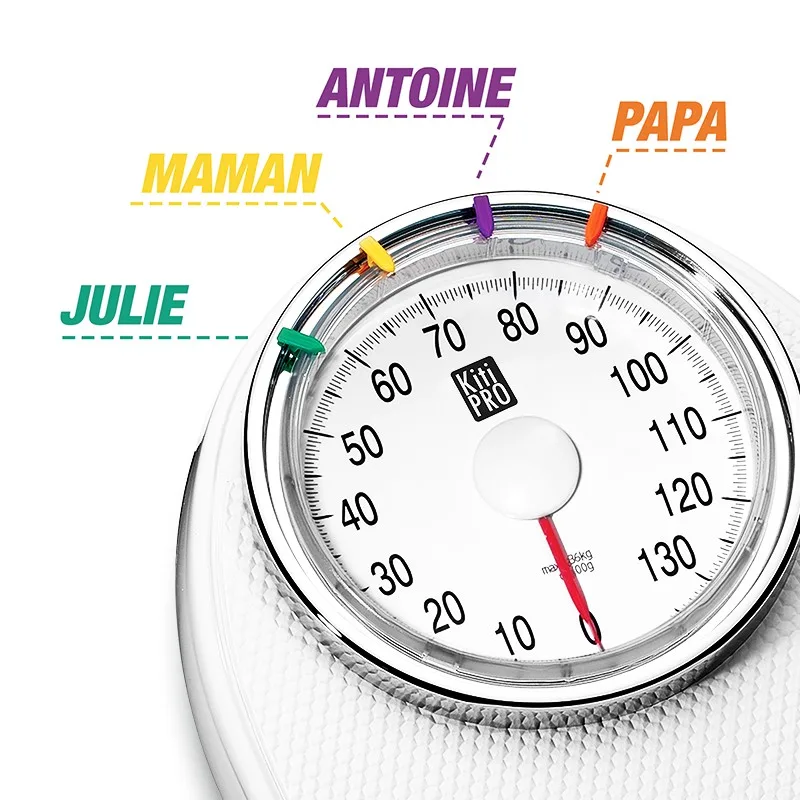 Pèse personne mécanique grand cadran DR SCALE XL Kitipro - Reconditionné - miniature 6 - Zenkaa
