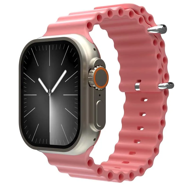 MONTRE CONNECTÉE CADRAN GOLD 2 BRACELETS SILICONE NOIR ET ROSE INWATCH I GOLD ICONIC - miniature 4 - Zenkaa