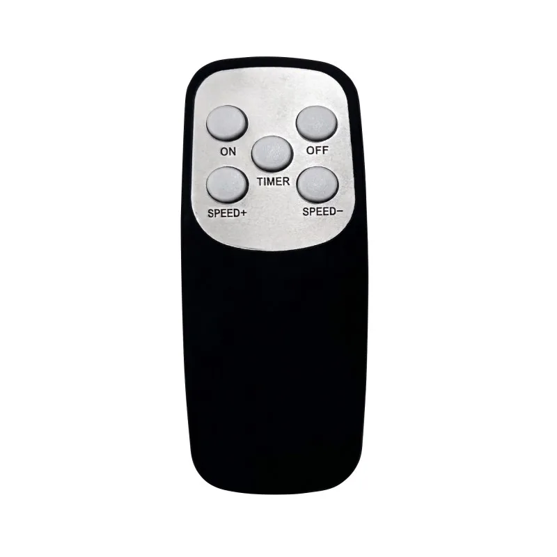 Ventilateur sur pied noir 45 cm - 75 W - Télécommande - Base solide - miniature 7 - Zenkaa
