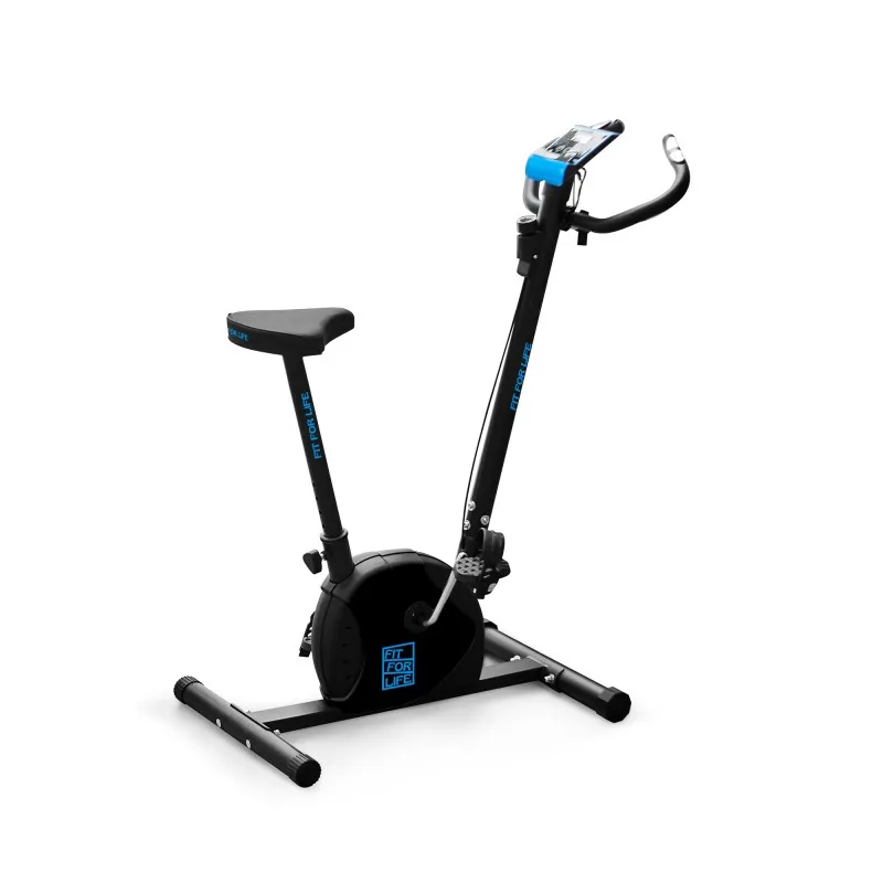 Fit For Life BE BIKE V5 Connecté Black - Vélo d’Appartement Connecté - Application Fitness - Écran LCD - Capteurs Cardiaques - miniature 9 - Zenkaa