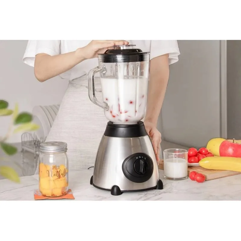 Blender 800W 1.5 litre 3 vitesses Acier inoxydable de Royalty Line - miniature 4 - Zenkaa