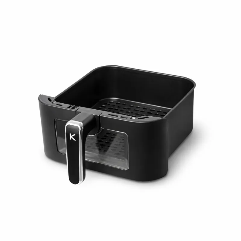 Kitchencook - Airflow 12W LED - Cuve de remplacement pour friteuse à air - Revêtement antiadhésif - Nettoyage facile - Zenkaa