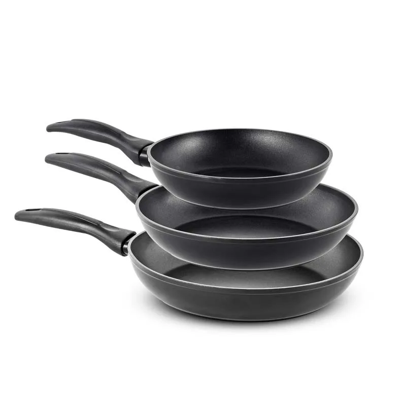 Set de 3 poêles en aluminium forgé anti adhésif EMMA2 Durand Dupont - miniature 3 - Zenkaa