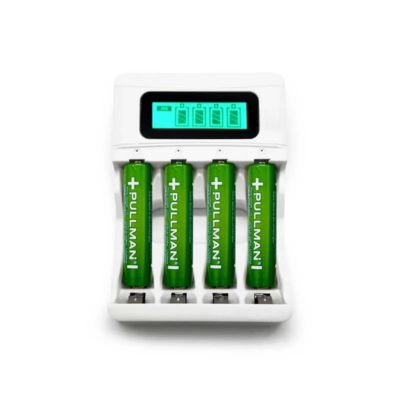 PILES RECHARGEABLES ET CHARGEUR DE PILES POWERSET AAA PULLMAN - miniature 7 - Zenkaa