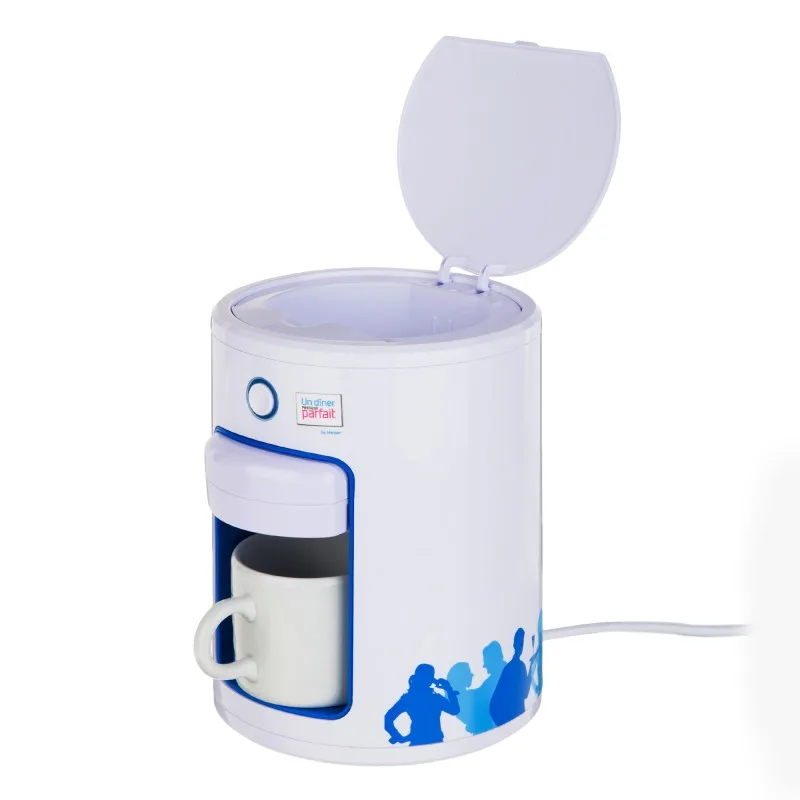 Harper - UD888_BLUE - Bleu - Machine à expresso compacte - Un dîner presque parfait - 1000 W - miniature 4 - Zenkaa