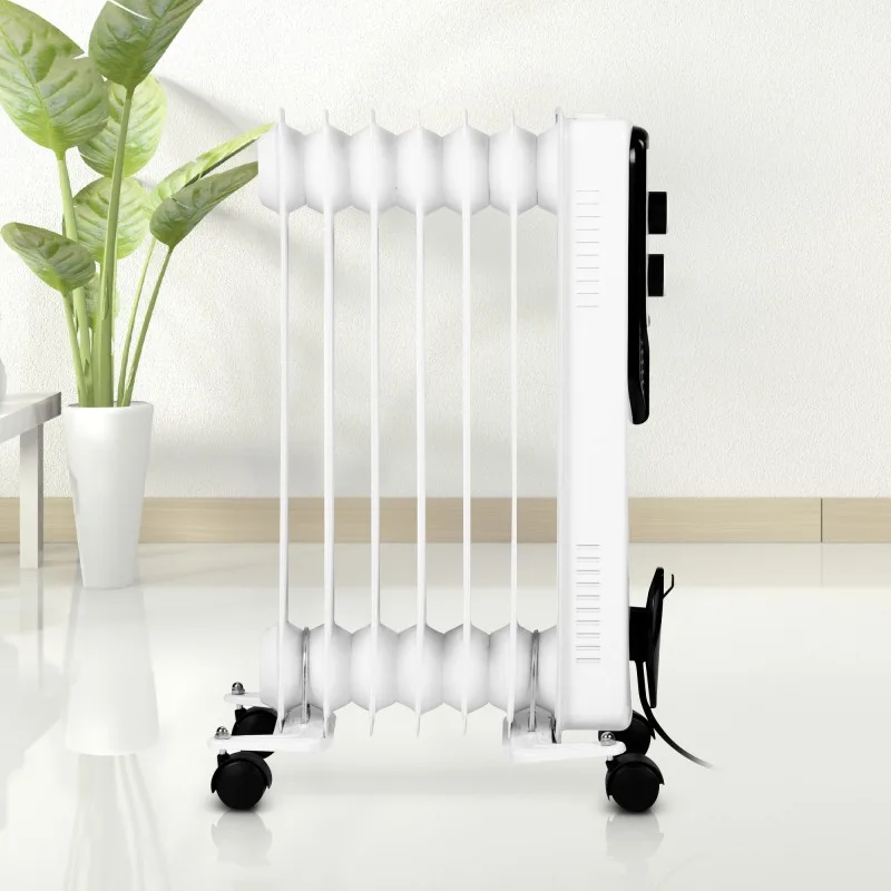 Pullman - H300 - Radiateur bain d’huile 7 éléments - 1500W - 3 allures - Thermostat réglable - miniature 5 - Zenkaa