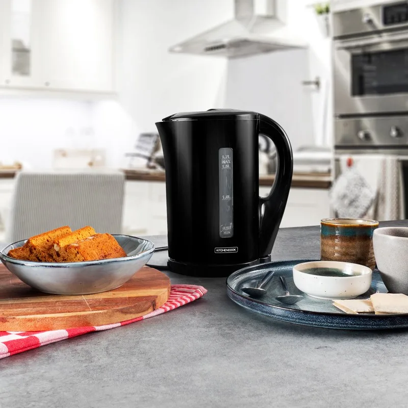Kitchencook - COSY TEA - Noir - Bouilloire électrique 1,7 L - 2200 W - Ébullition rapide - miniature 2 - Zenkaa