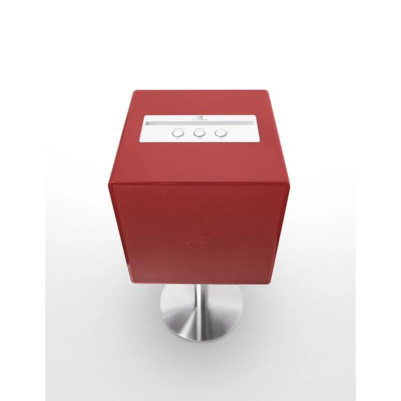 Enceinte bluetooth avec subwoofer PIANO rouge de Dynabass - miniature 2 - Zenkaa