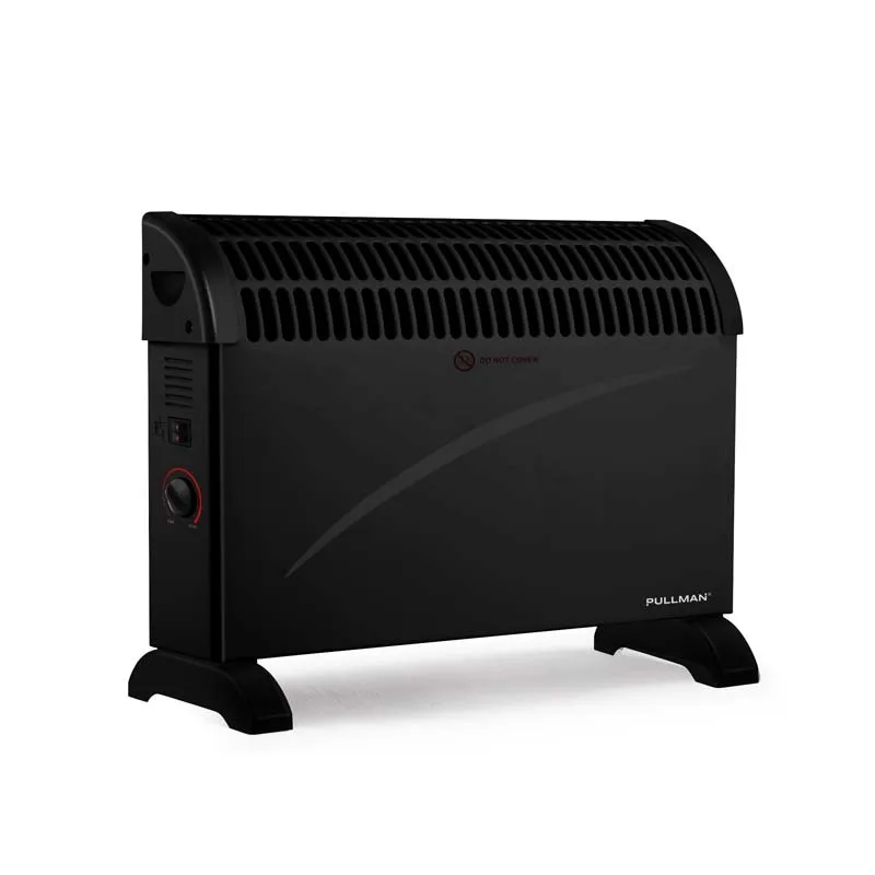 Pullman - H200_BLACK - Noir - 2000W - Thermostat réglable - Protection Surchauffe - miniature 3 - Zenkaa