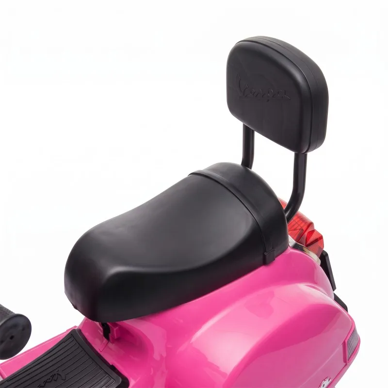 Vespa - PX150 ROSE - Rose - Scooter électrique enfant - Licence officielle - Design Rétro - Marche avant et arrière - miniature 3 - Zenkaa