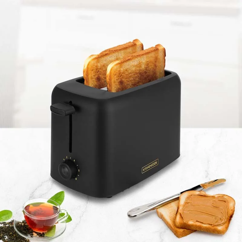 Kitchencook - MATT_TOAST - Noir mat - Grille-pain 2 larges fentes - 6 niveaux - 650 W - miniature 2 - Zenkaa